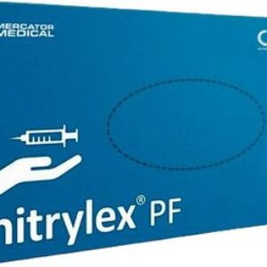 Перчатки одноразовые Nitrylex PF текстурированные нестерильные неопудренные 21век