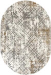Ковер Nizza 2609C-AGRI-BEYAZ-OVAL 21век