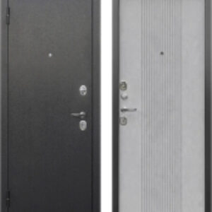 Входная дверь Nova Серебристый/бетон снежный 21век