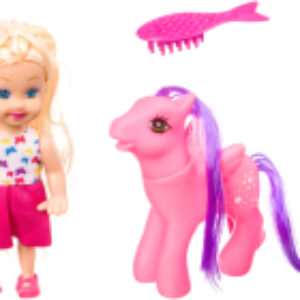 Кукла с аксессуарами OLY с пони / ВВ3992 21век