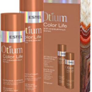 Набор косметики для волос Otium Color Life для окрашенных волос Шампунь+Бальзам 21век