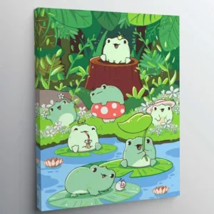 Картина по номерам Лягушачье царство p55697 21век