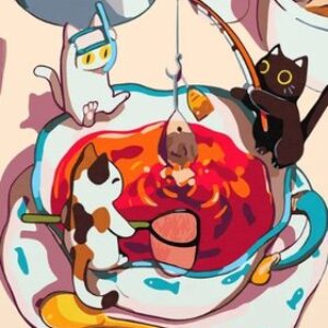 Картина по номерам Чайная рыбалка p56057 21век