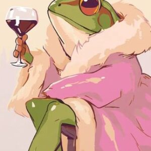 Картина по номерам Лягушка в шубке p56283 21век