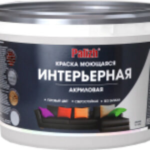 Краска Акриловая интерьерная моющаяся 21век