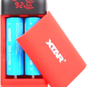 Зарядное устройство для аккумуляторов PB2S-Red с USB кабелем 21век