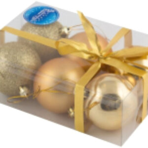Набор шаров новогодних PB6-6SMB-G / R102554 21век