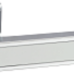 Ручка дверная Рико AL PC/White / A1549Е 21век