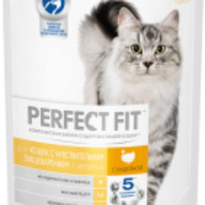 Сухой корм для кошек Для взрослых кошек с чувствительным пищеварением с индейкой 21век