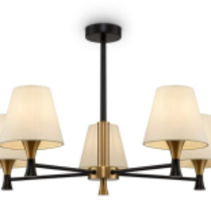 Люстра Perfetto FR5098PL-05BBS 21век