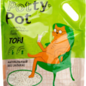 Наполнитель для туалета Натуральный Тофу без запаха 21век