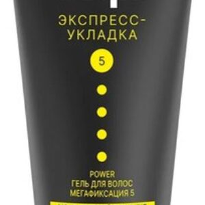 Гель для укладки волос Power. Экспресс-укладка мегафиксация моментальный результат 21век