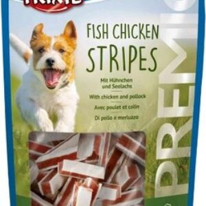 Лакомство для собак Premio полоски с курицей и рыбой 21век