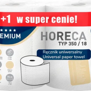 Бумажные полотенца Premium 3сл 21век