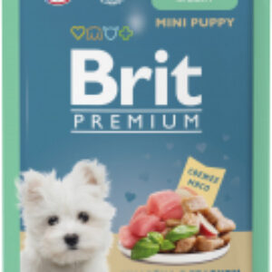 Влажный корм для собак Premium д/щенков мини пород индейка с яблоком в соусе / 5053070 21век