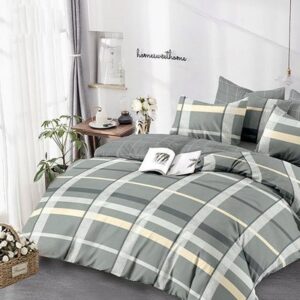 Комплект постельного белья Сатин Premium Евро Max / СП-304 21век