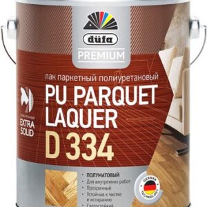 Лак Premium Parquet Laquer D334 полиуретановый паркетный полуматовый 21век