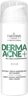 Крем для лица Dermaacne+ увлажняющий матирующий 21век