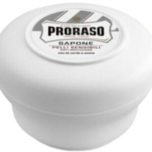 Мыло твердое Для бритья чувствительной кожи с зеленым чаем и овсом 21век