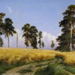 Картина на стекле Рожь И.И. Шишкин PT024 21век