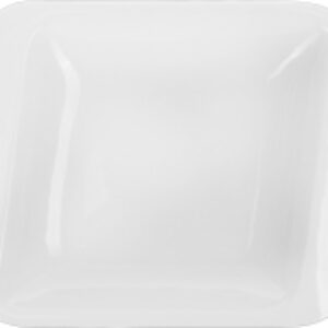 Тарелка столовая глубокая Quadro JX82-A002-02 / фк784 21век