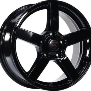 Литой диск R-02 16x6.5" 5x100мм DIA 57.1мм ET 38мм Black 21век