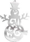 Елочная игрушка Новогодний снеговик / R100960 21век