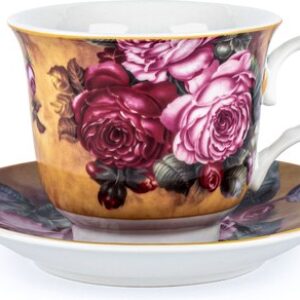 Чашка с блюдцем R-255203 21век