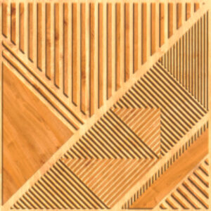 Панель ПВХ Самоклеящаяся Эффект дерево лабиринт 21век