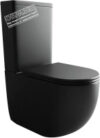 Унитаз напольный Rimless Metropol CN4001-BMB 21век