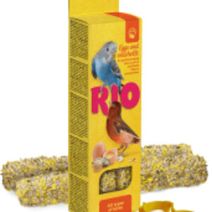 Лакомство для птиц RIO палочки для всех видов птиц с яйцом и ракушечником 21век