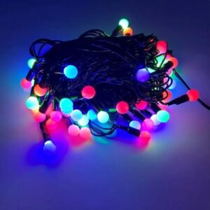 Светодиодная гирлянда Шарики RL-T7.5-50C-23B-B/RGB 21век