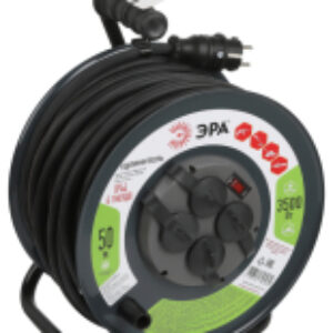 Удлинитель на катушке RMx-4es-3x2.5-50m-IP44(KG) / Б0052919 21век