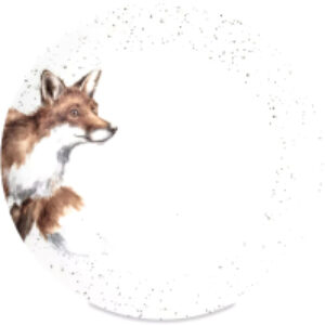 Тарелка столовая обеденная Забавная фауна Лиса / RWC WNB4077-XB-Fox 21век