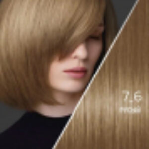 Крем-краска для волос Salonplex Permanent Coloration 7-6 21век