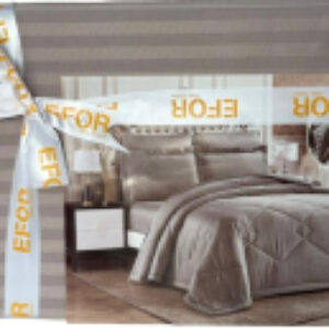 Комплект постельного белья Satin Leylak евро / PB2347-M01 21век