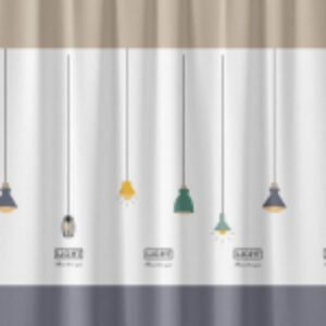 Шторка-занавеска для ванны Secret 36-118101 21век