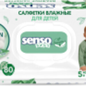 Влажные салфетки детские Sensitive 21век