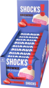 Набор протеинового печенья Shocks! Брауни Клубника 21век