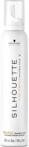 Мусс для укладки волос Silhouette Flexible Hoild мягкой фиксации 21век