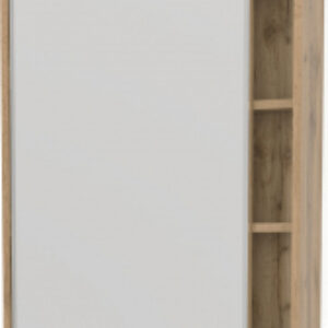 Шкаф с зеркалом для ванной Silvia 60 б/о / 466788 21век