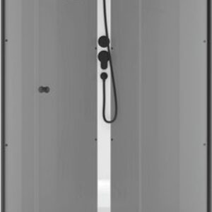Душевая кабина Simple 100x100 / DS01Sm110LGrCl00.Gt-V1.2-Black 21век