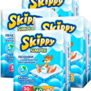 Набор пеленок одноразовых детских Simple Waterproof 60x40 21век