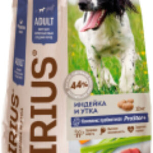 Сухой корм для собак Для средних пород с индейкой