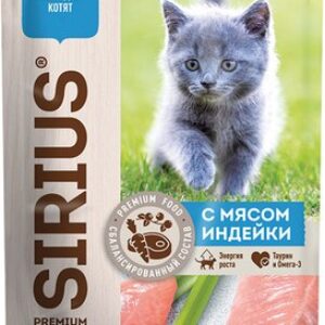 Влажный корм для кошек Для котят с индейка и курица 21век