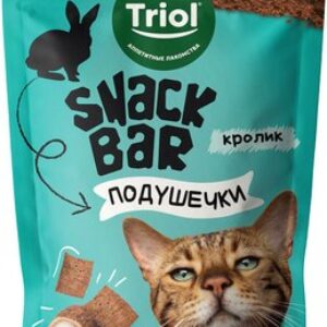 Лакомство для кошек Snack Bar Мини-подушечки из кролика / 20171046 21век