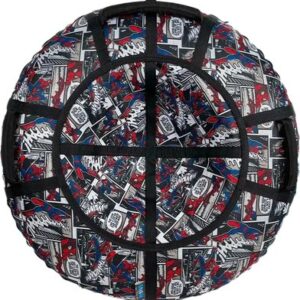 Тюбинг-ватрушка SnowDream Glamour S Герой 120см / во8998-3 21век