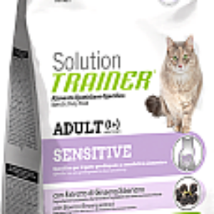 Сухой корм для кошек Solution Sensitive с уткой 21век