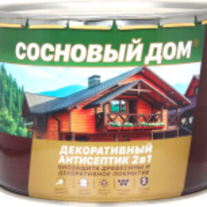 Защитно-декоративный состав Тиковое дерево 21век