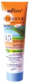 Крем солнцезащитный Солярис SPF15 Eco Green 21век